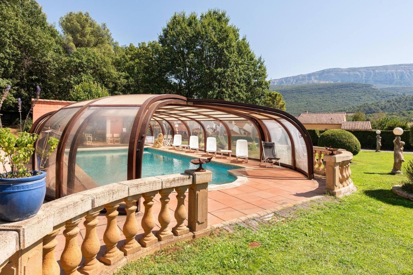 Villa Pomponette Nans-les-Pins Esterno foto