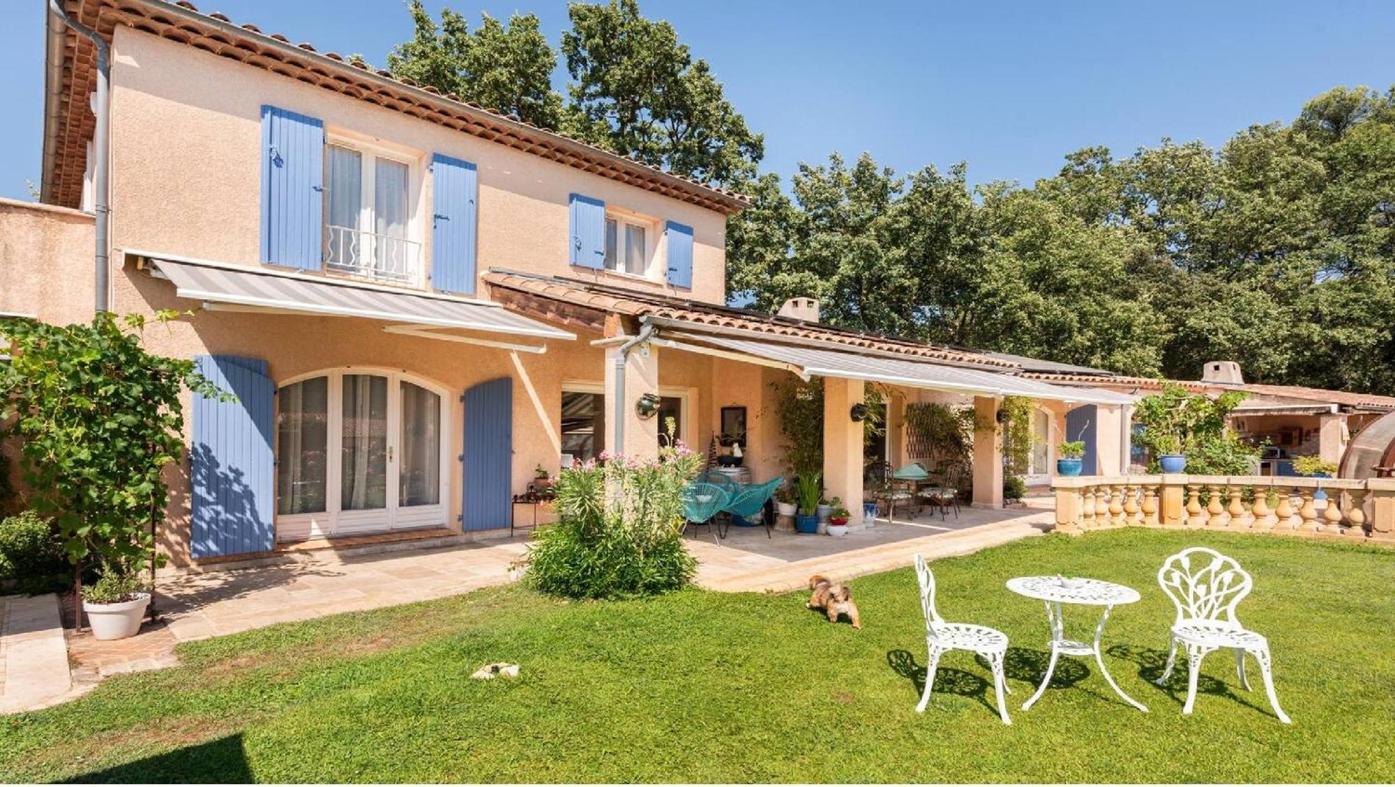 Villa Pomponette Nans-les-Pins Esterno foto